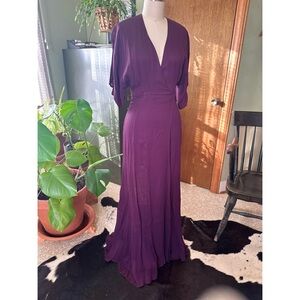 Reformation Winslow Wrap Maxi Dress